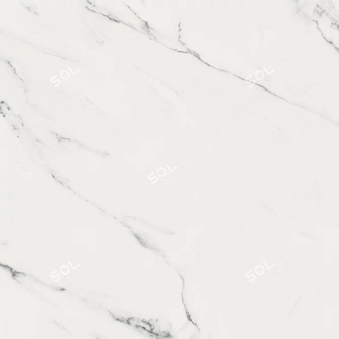 Luxury Marble Floor Tiles 3D model image 3