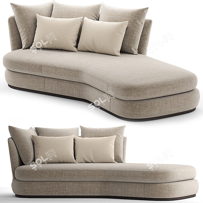 Apollo Maxalto Sofa 3D model image 1