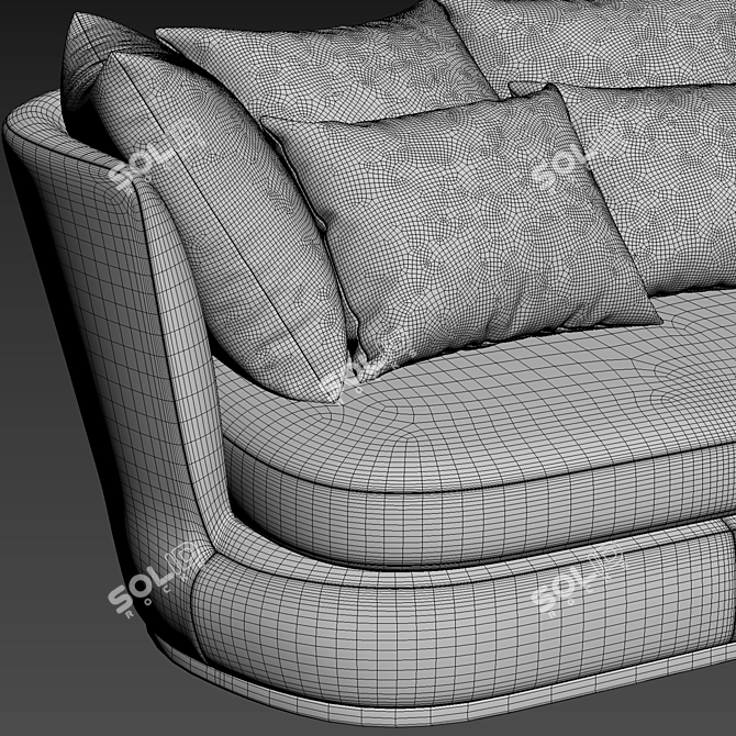 Apollo Maxalto Sofa 3D model image 3