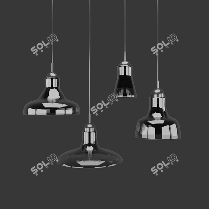 PRIDE Pendant Light 82816C 3D model image 2