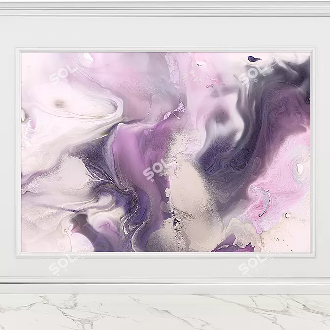 Fluid Art Masterpiece FA_05S4 3D model image 1