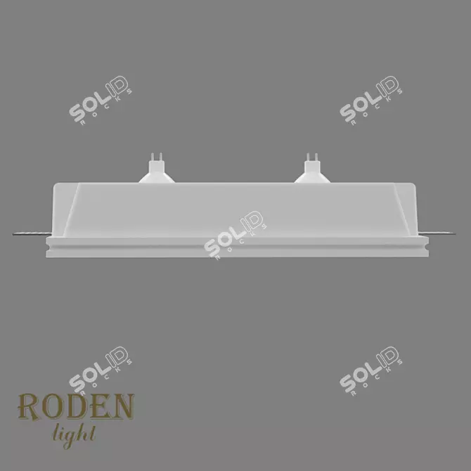 RODEN-light RD-212: Plaster Embedded MR-16 Spotlight 3D model image 3