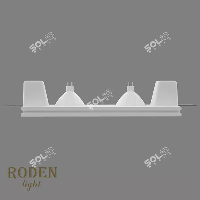 RODEN-light RD-211: Plaster Under Plaster Luminaire 3D model image 3