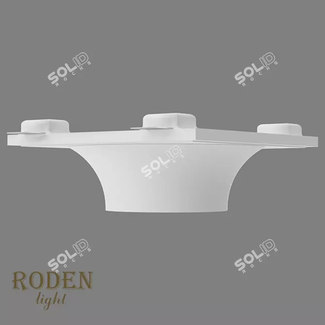 RODEN-light RD-250 AR-111: Cut-in Plaster Lamp 3D model image 3
