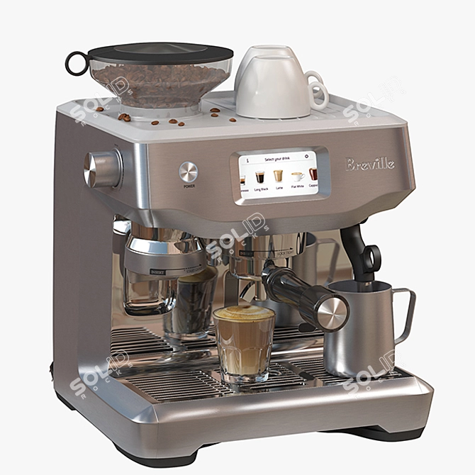 Ultimate Barista Experience: Breville Oracle Touch 3D model image 1