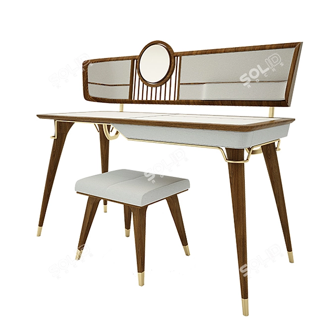 Eco-Style Turri Dressing Table 3D model image 1