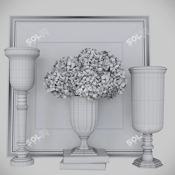 Elegant Ralph Lauren Decor Set 3D model image 2