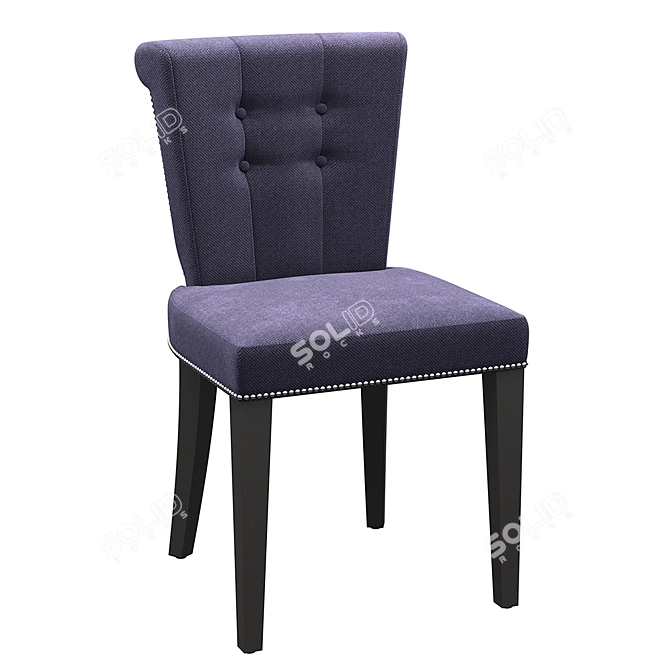 Luxury Key Largo Dining Chair 3D model image 1