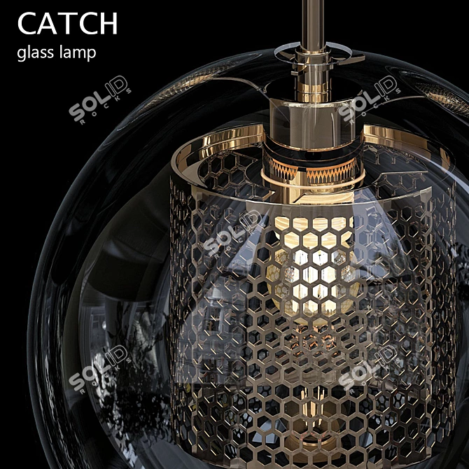 Fire Design Lamps: Catch-2013, V-Ray, 3Ds Max 3D model image 2