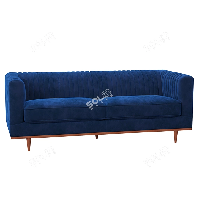 Cozy Comfort Donahoe Sofa 3D model image 2