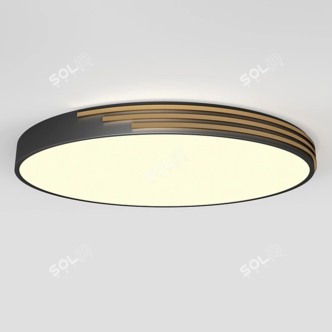 Lux D50 Modern Ceiling Light 3D model image 1