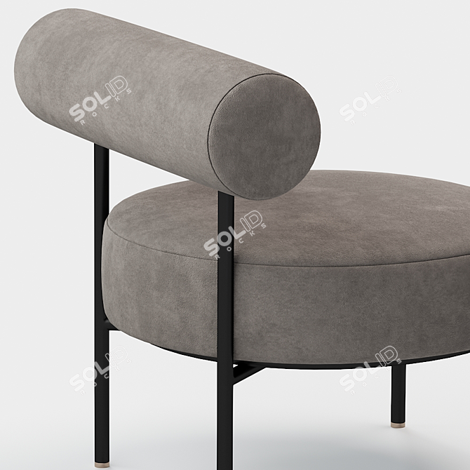 Ergo Lounge Chair 3D model image 2