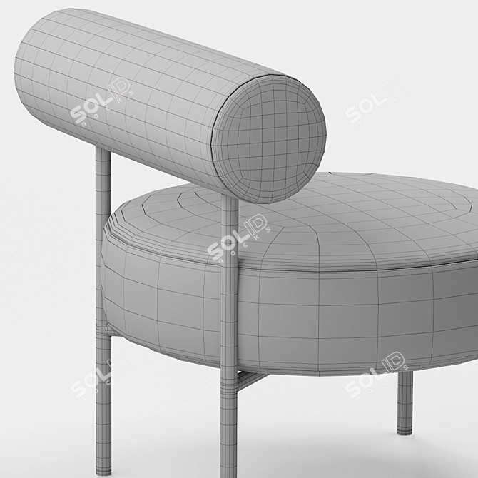 Ergo Lounge Chair 3D model image 3