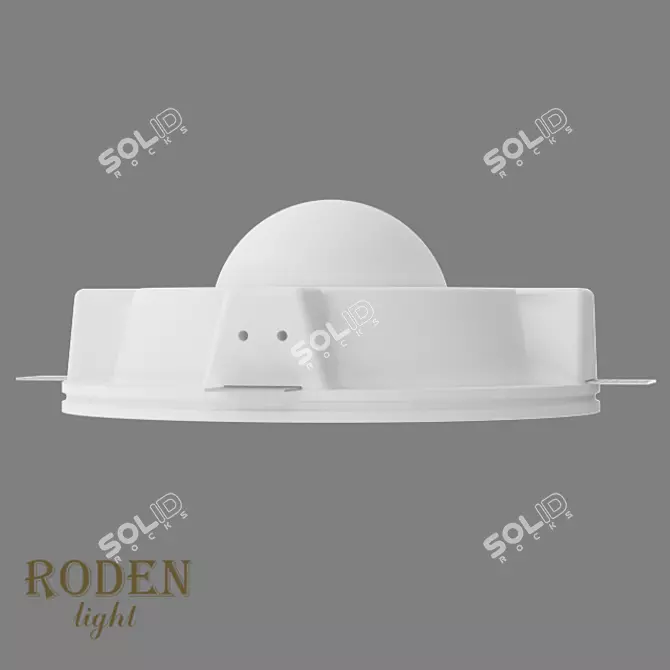 Gypsum Cut-In Lamp: RODEN-light RD-256 AR-111 3D model image 3