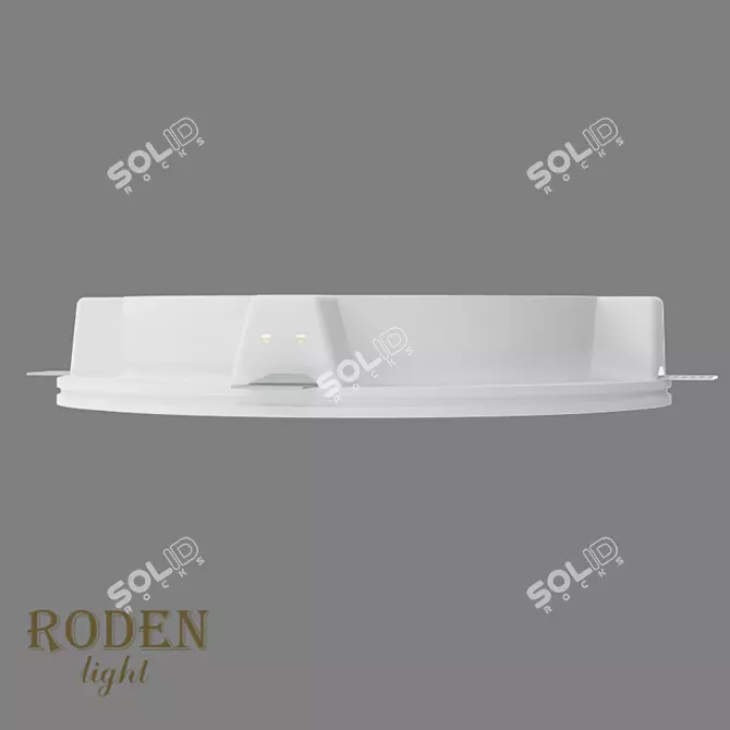 RODEN-light RD-260: Surface Mounted Gypsum LED Lamp 3D model image 3