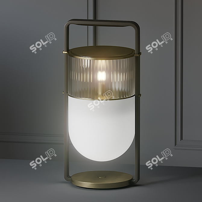 Poltrona Frau Xi Table Lamp 3D model image 1