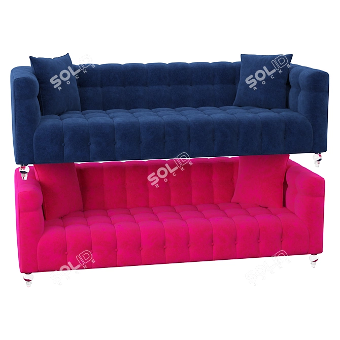 Modern Kittrell Sofa: Comfort Meets Style 3D model image 2