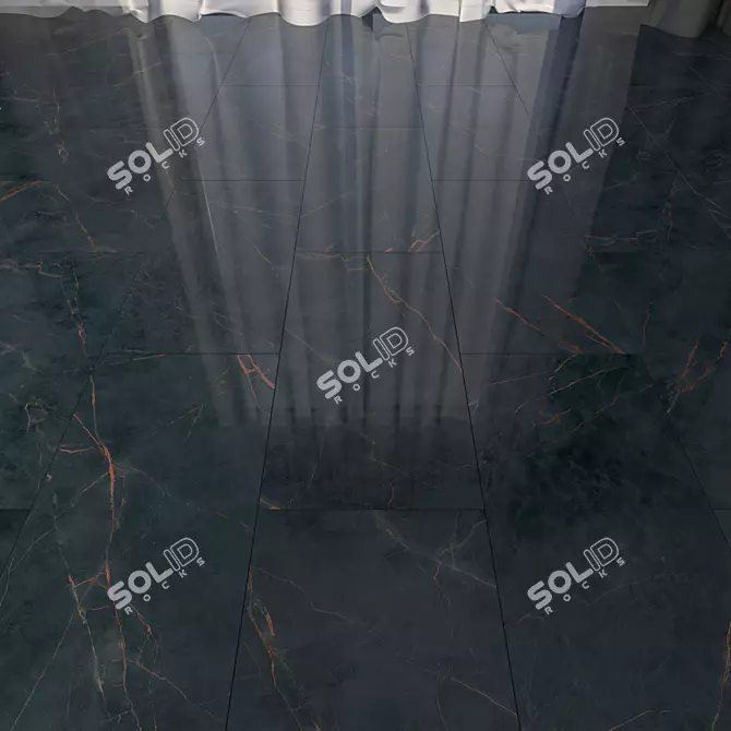 Marble Textured Flooring: HD Multi-Texture Tiles 3D model image 1