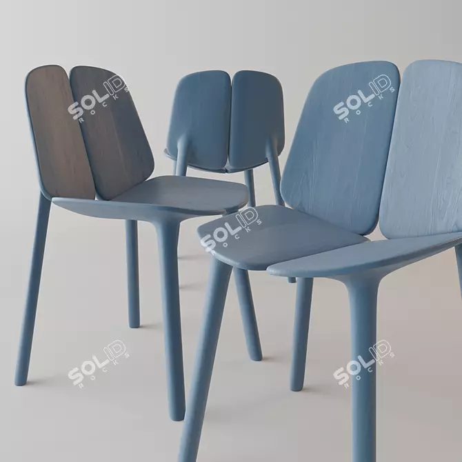 Modern Mattiazzi Osso Chairs 3D model image 2