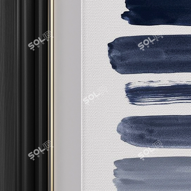 Contemporary Abstract Paint Set 3D model image 3