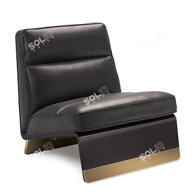 Baxter Greta Chair: 3D Model, Quality Unwrapped 3D model image 1