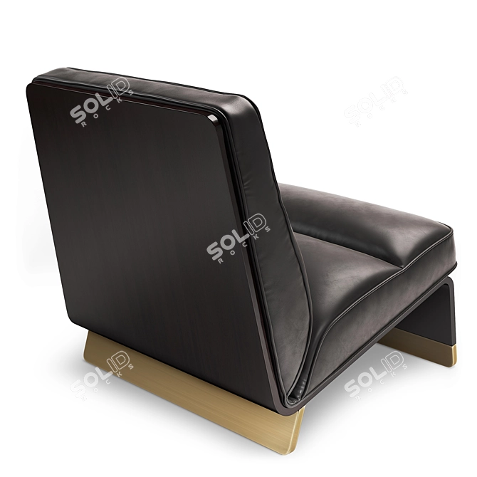 Baxter Greta Chair: 3D Model, Quality Unwrapped 3D model image 2