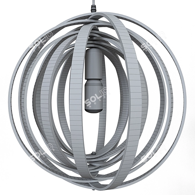 Disco Pendant Lamp: Ideal Lux! 3D model image 3