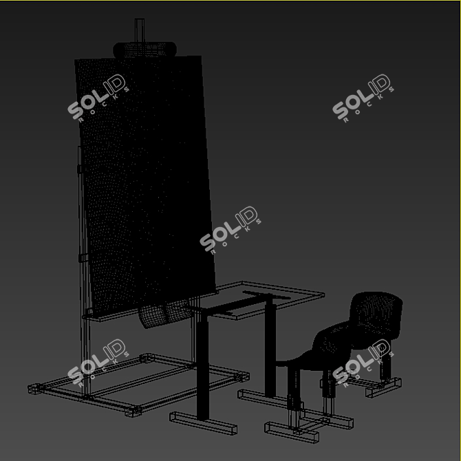 Big-Game Design: Little Big Chair & Table 3D model image 3