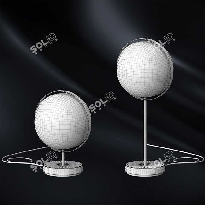 Orion M: Stylish Table Lamps 3D model image 2