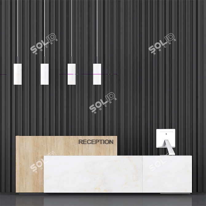 Modern Reception Scene: 3D Models 3D model image 1