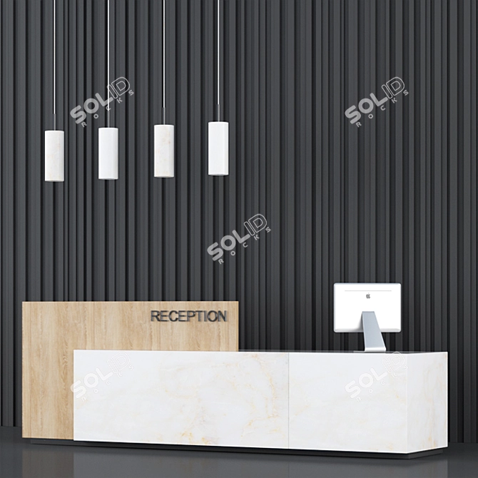 Modern Reception Scene: 3D Models 3D model image 2