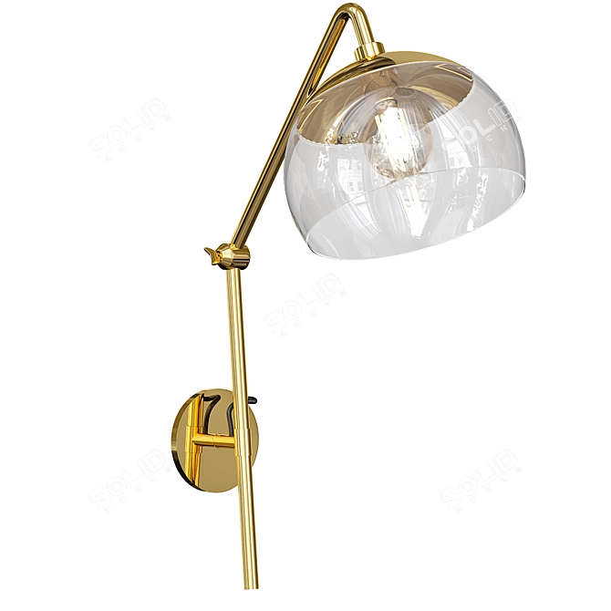 EmoProj Wall Lamp 3D model image 1