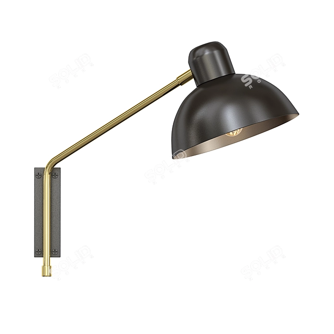 Elegant Waldorf Small Chandelier 3D model image 1