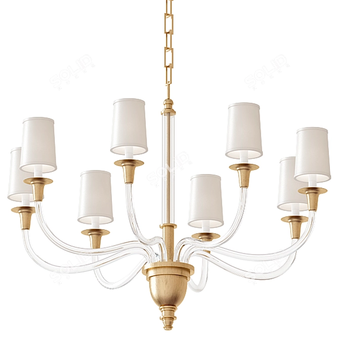 Vivian Elegant One-Tier TOB5032HAB 3D model image 1