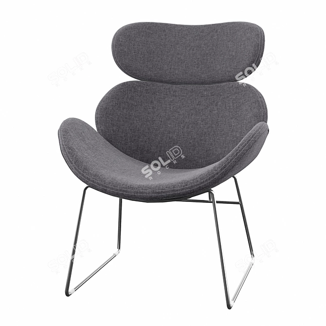 Elevate Your Comfort: Karina Lounge Chair 3D model image 1