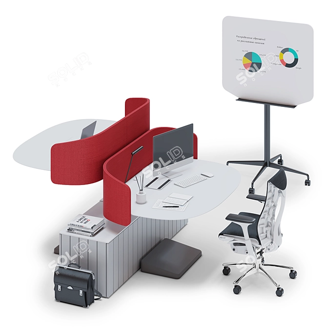Effortless Ergonomic Excellence 3D model image 1