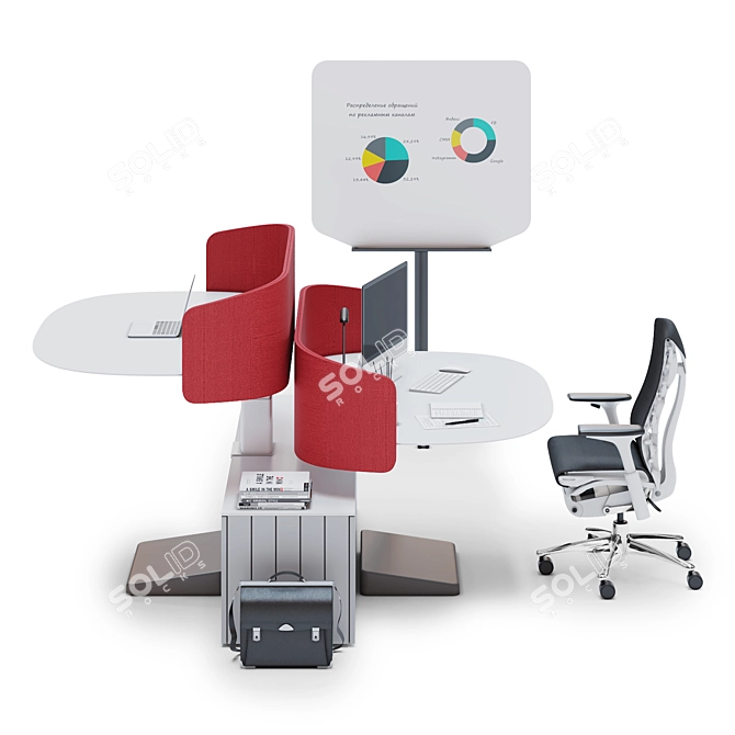 Effortless Ergonomic Excellence 3D model image 2