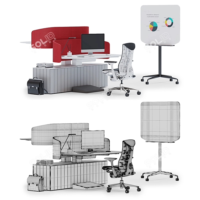 Effortless Ergonomic Excellence 3D model image 3