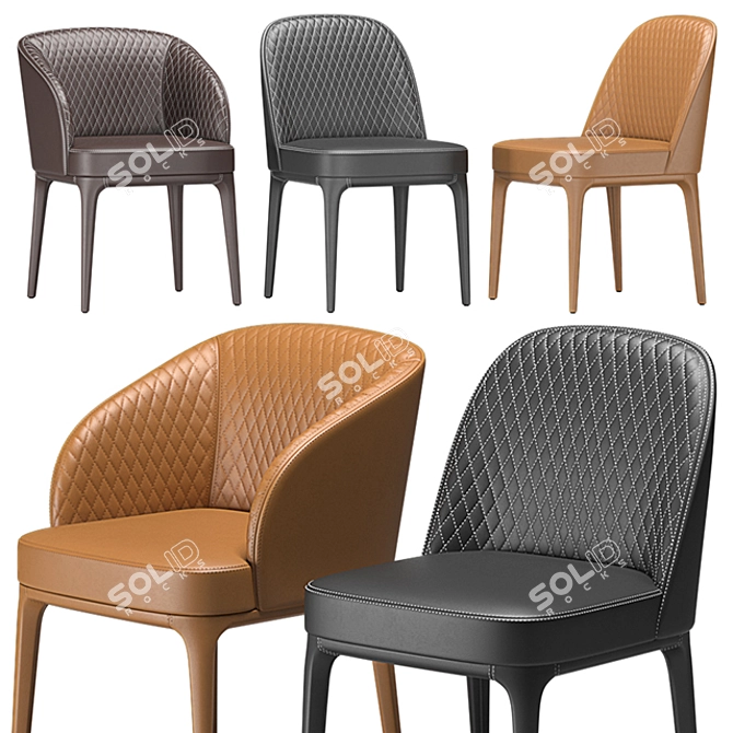 Marelli Paris: Exquisite Parisian Design 3D model image 1