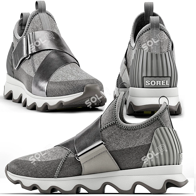 Sorel Kinetic Sneak: Stylish Dove 3D model image 2