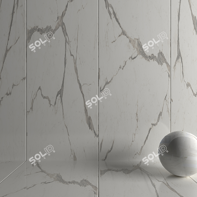 Multi-Texture HD Wall Tiles 3D model image 3