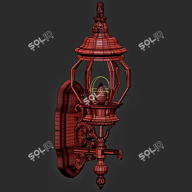 2013 Trans Globe Outdoor Lighting 3D model image 2