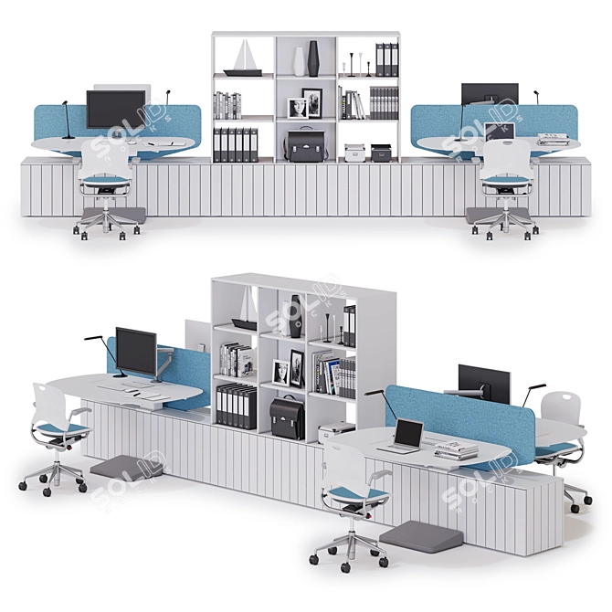 Elevate Your Workspace with Locale 3D model image 1