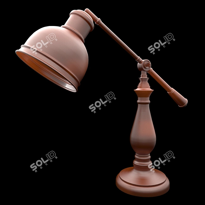 Elegant 2014 Table Lamp 3D model image 1
