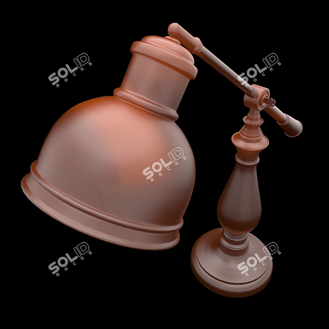 Elegant 2014 Table Lamp 3D model image 2