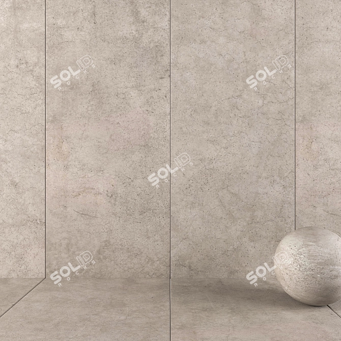Multi-Texture HD Wall and Floor Tiles 3D model image 1
