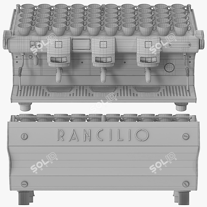Rancilio Specialty Espresso Machine 3D model image 3