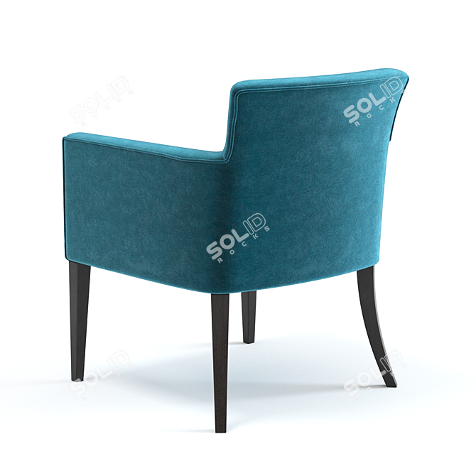 Siena Armchair: Stylish & Detailed 3D model image 3