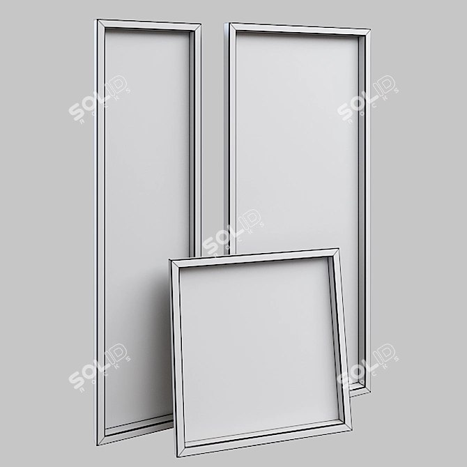 Nissedal Mirror Collection 3D model image 3