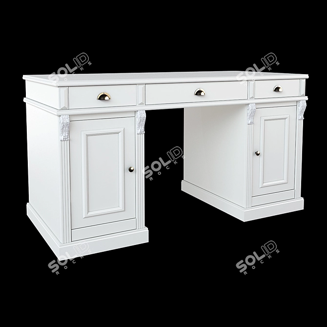 Grand Collection Writing Desk 3D model image 1